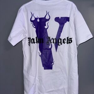 Vlone x Palm angels t shirt Size M authentic